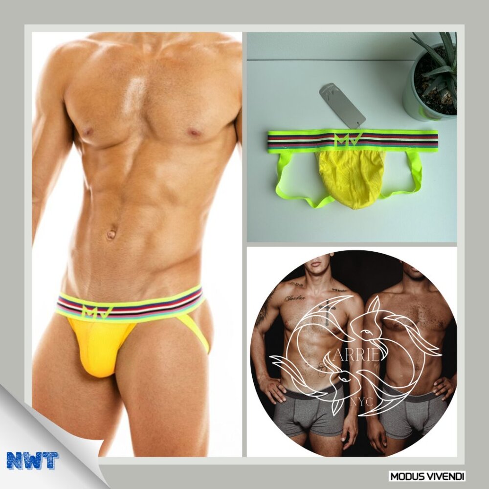 Modus Vivendi - Peace Jockstrap - Yellow (M)